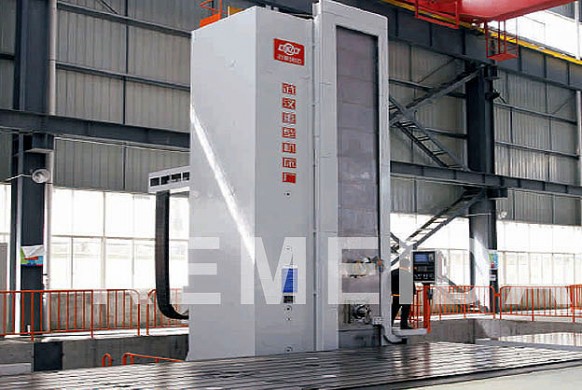 CNC floor-type milling & boring machine